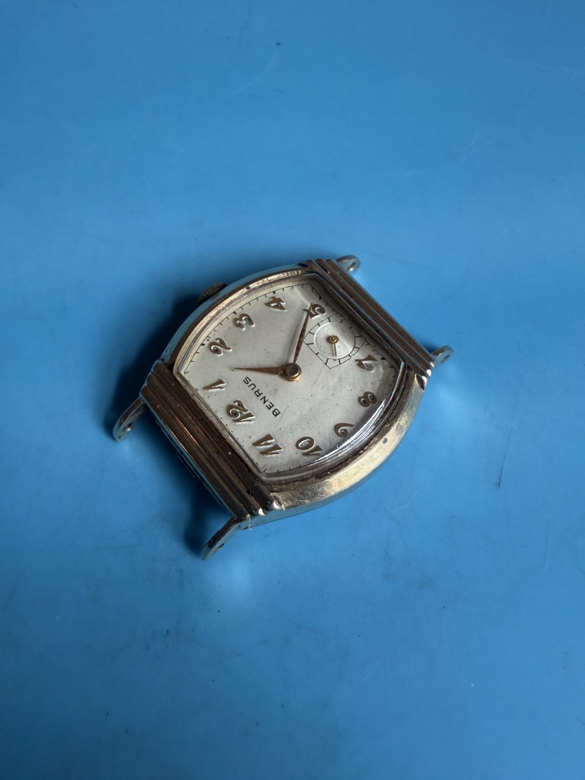 Vintage Benrus BB 13 Swiss 15J 10K GP Watch – Running – Parts Repair