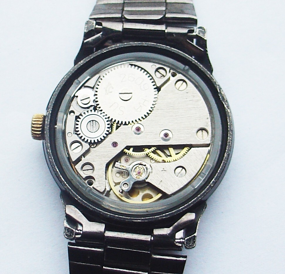 Black Raketa “50 years of Victory” WW2 Russian Soviet Watch Bracelet Service