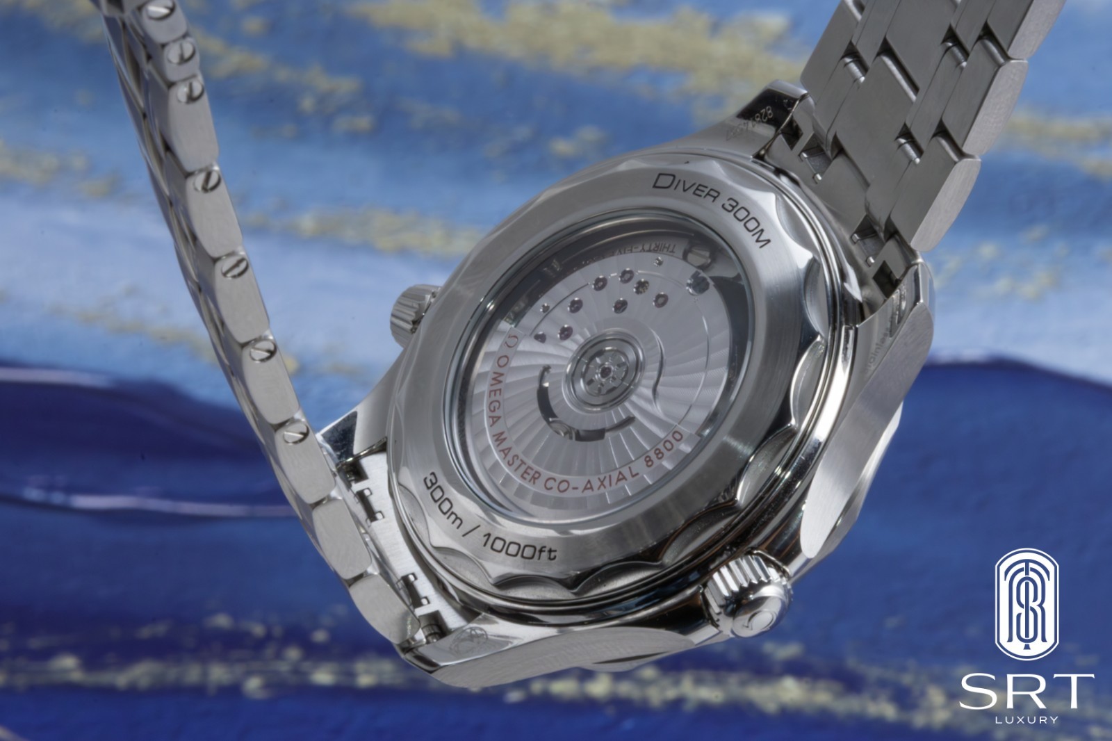 Omega Seamaster Driver 300M 210.30.42.20.03.001 42mm Steel Blue B&P $6.7k MSRP