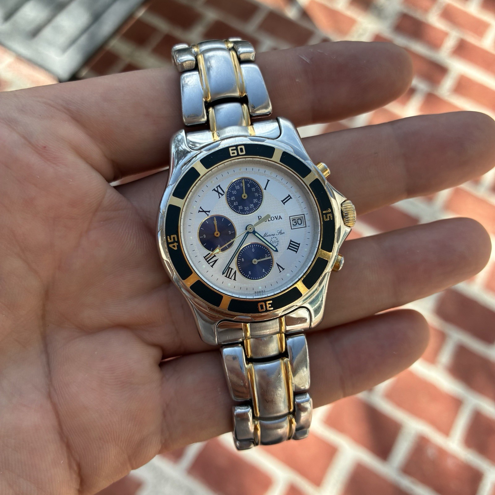 STUNNING Bulova Marine Star Chronometer Men’s Watch