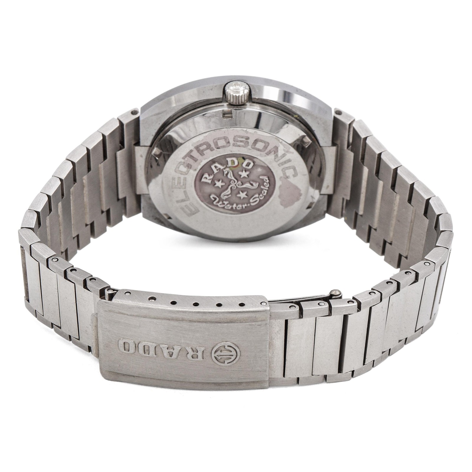 Rado DiaStar Stainless Steel Date Electrosonic Men’s Watch