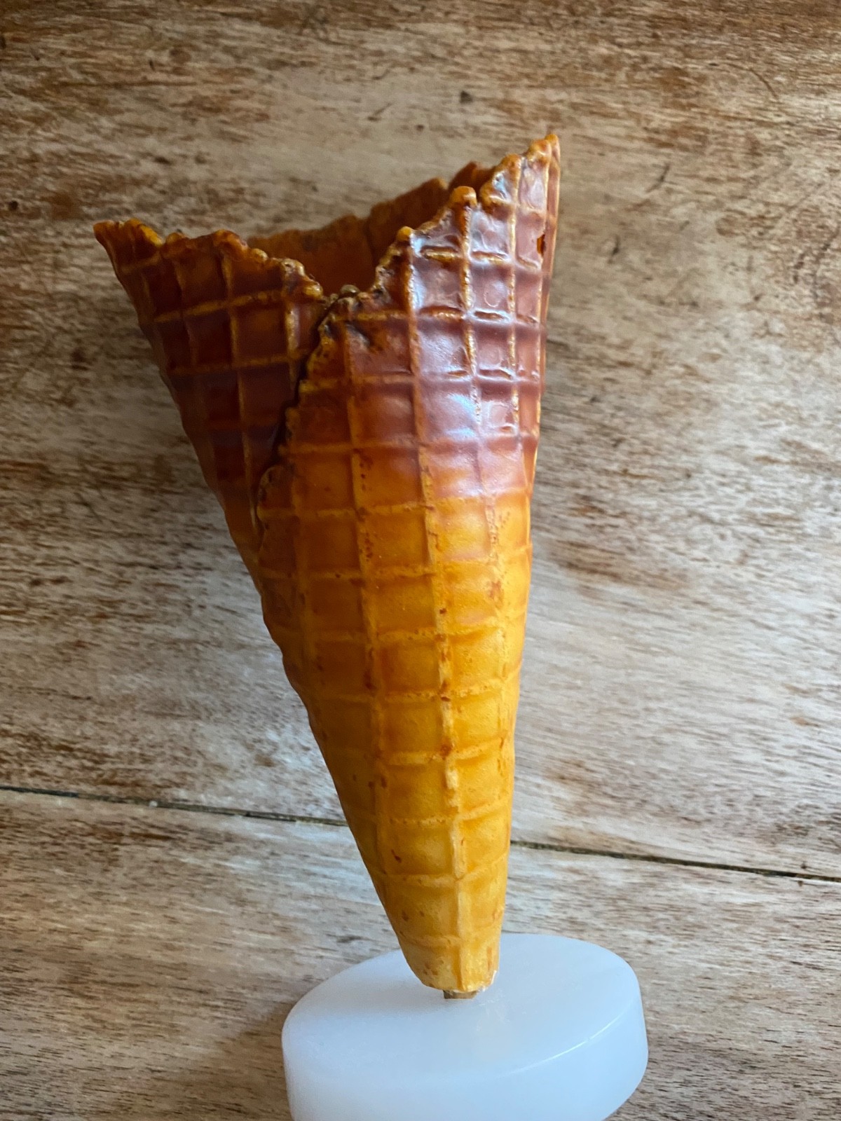 WAFFLE CONES 🍦FOOD PROPS Display art 🦩 Great Quality 🍦