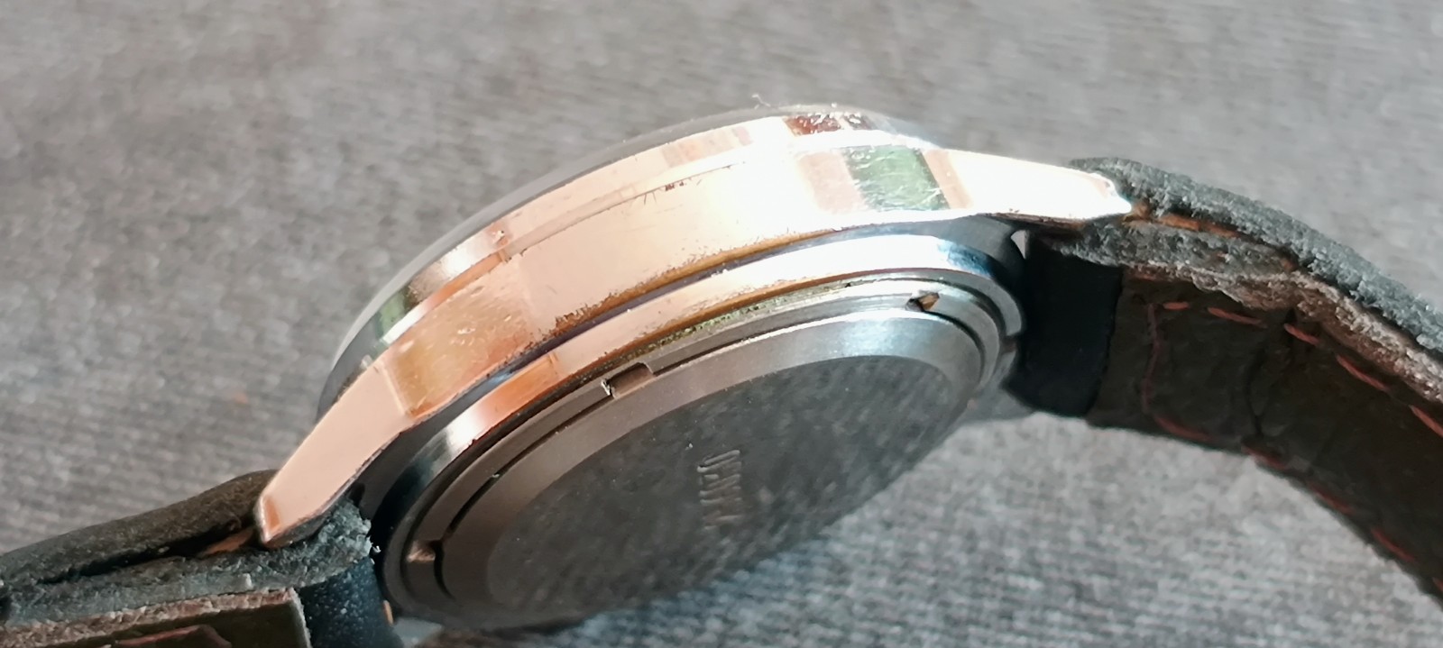 POLJOT Signal GOLD ALARM VIBRATES SIGNAL watch model from ussr