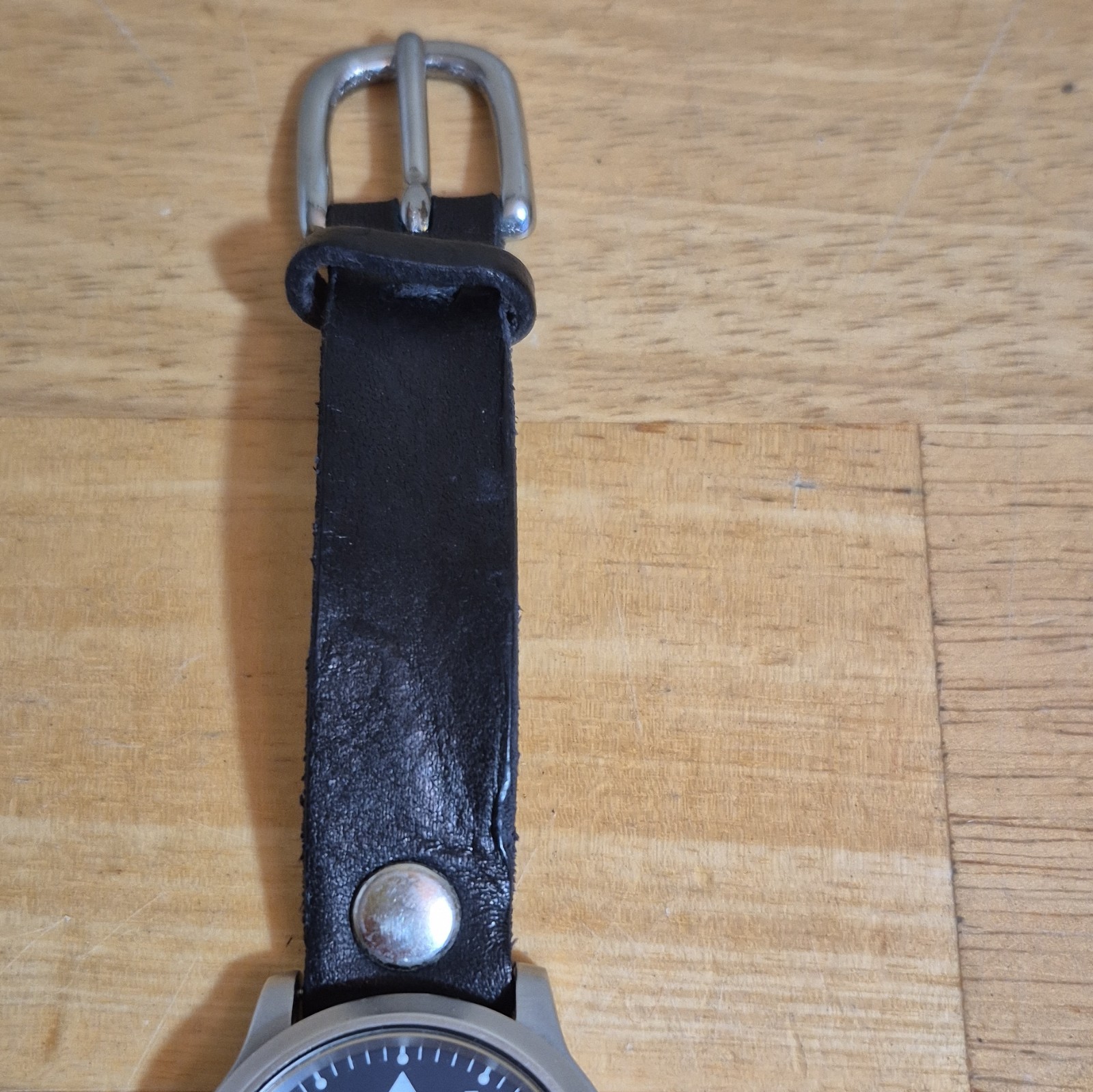 Seiko 5 Automatic 21 Jewels Military Matte Blue Field Pilot Watch 7S26-02J0