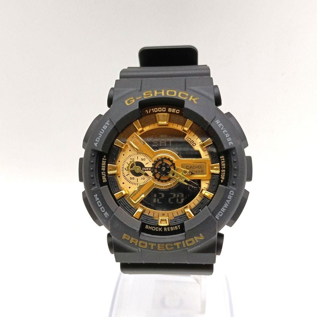 G SHOCK GA 110TS Wristwatch Black Gold 036