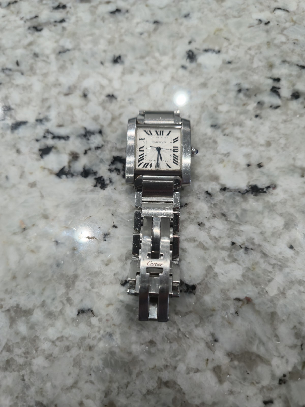 Authentic Cartier Tank Française Large Model W51002Q3 -Full Set, Box & Papers 09