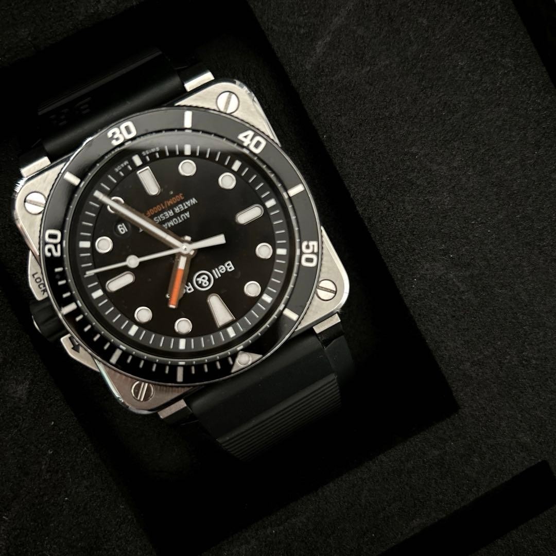 Bell & Ross BR 03-92 Diver Automatic Black Dial Steel Men’s – BR0392-D-BL-ST/SRB