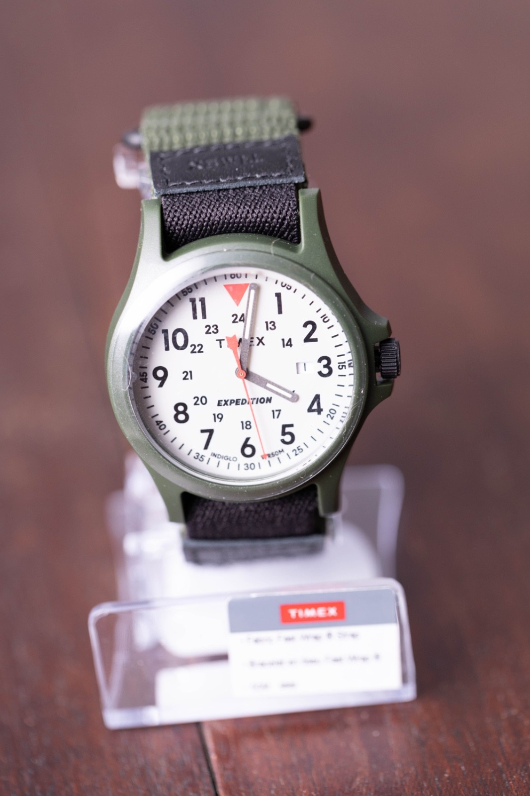 Timex Expedition Men’s Green Polycarbonate Watch. New!