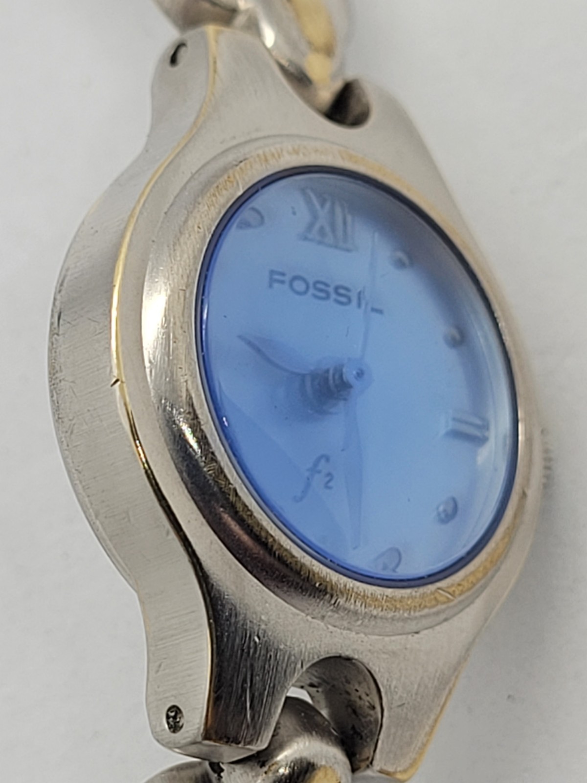 Fossil F2 Ladies Analog Quartz Watch, ES-9072 Working See Description. (100)
