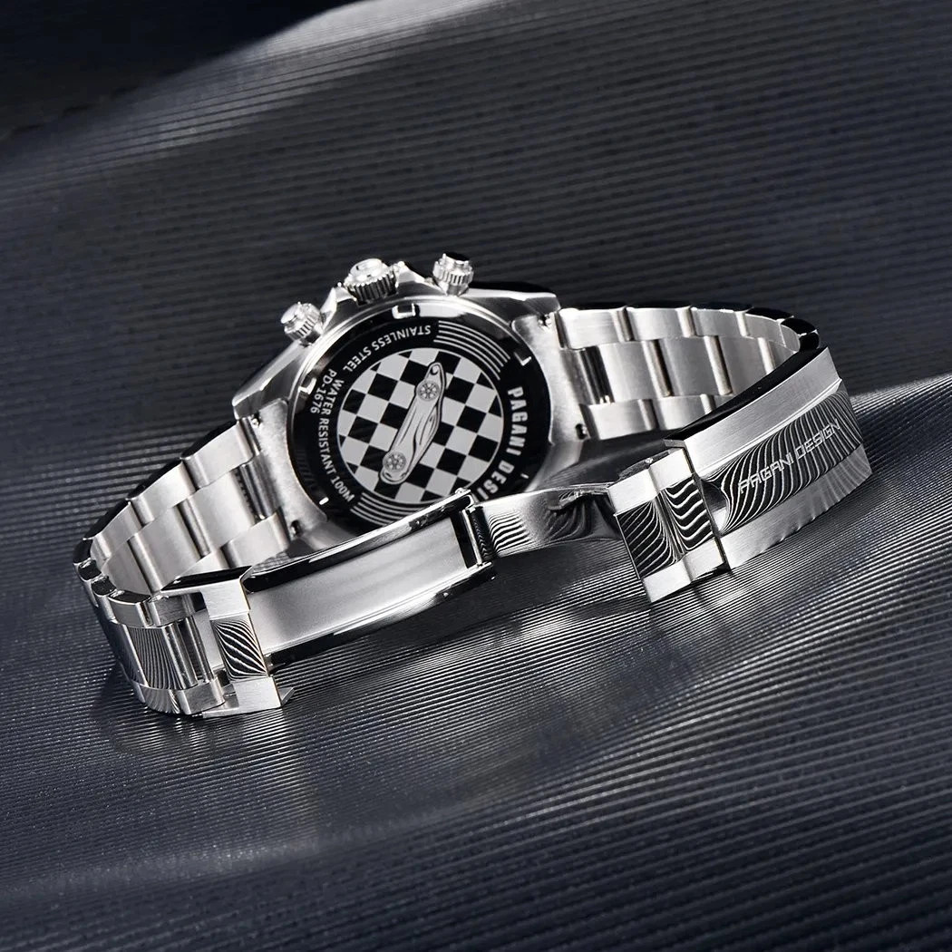 Pagani Design Paul Newman Retro Quartz Chronograph Seiko VK63 100m