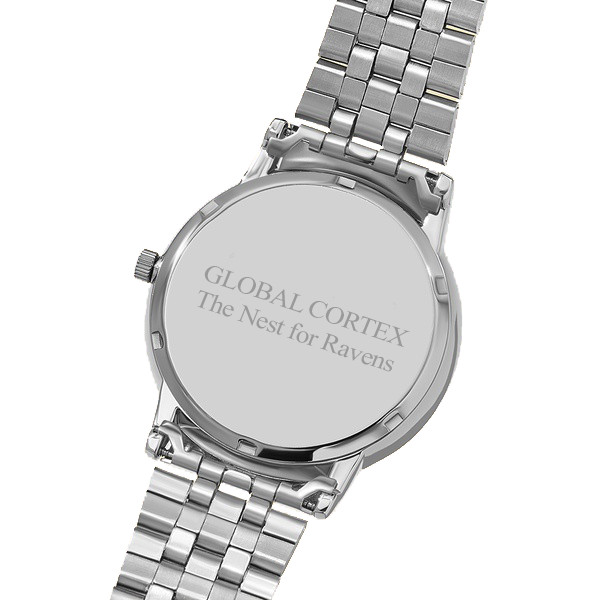 Armored Core 3 Game Disc Engraved Wrist Watch