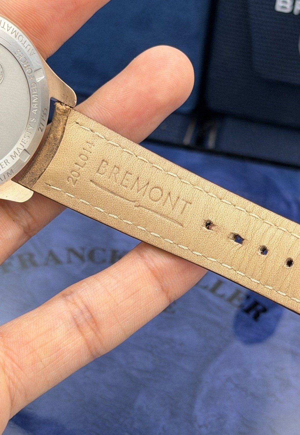 Bremont Broadsword Bronze Automatic 40mm, Blue Dial HMAF