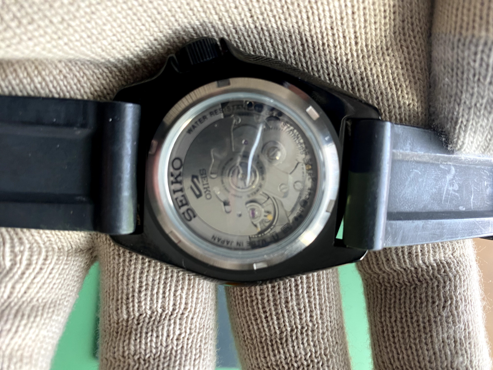 seiko 5 sports automatic camouflage made in japan