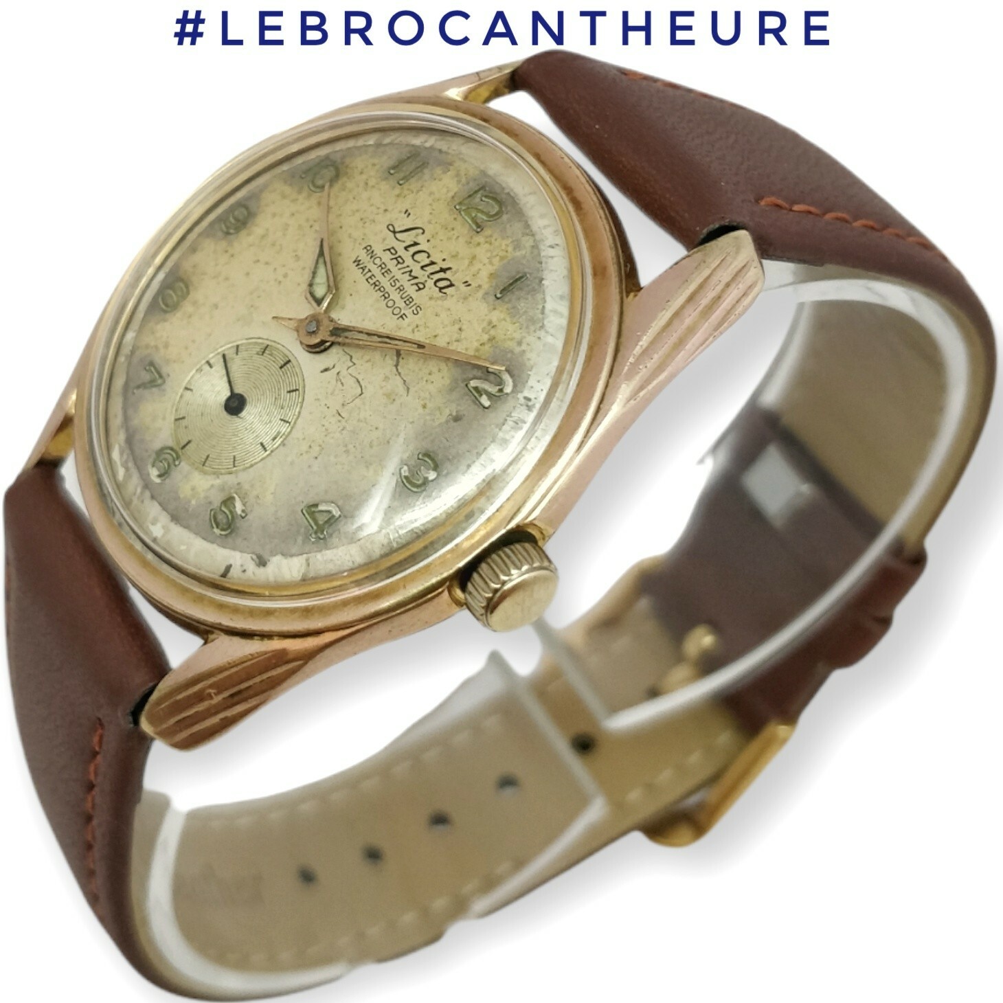 Licita Calibre Cupillard 233 60 Circa 1950 Lebrocantheure Vintage Watch 6