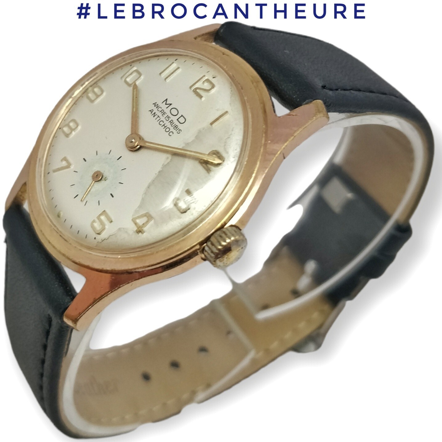 Vintage Mechanical Watch Cupillard 233 60 from 1960 Lebrocantheure