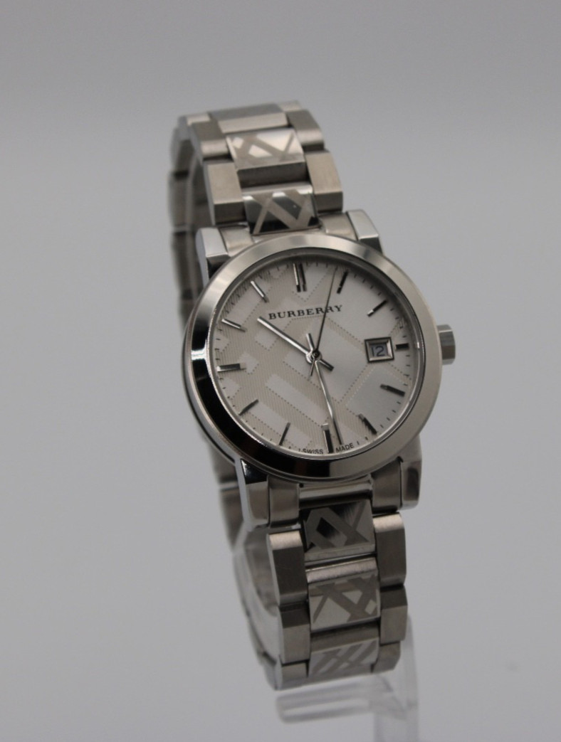 Burberry The City BU9144 Stainless Steel Silver Dial Women’s Watch 34mm