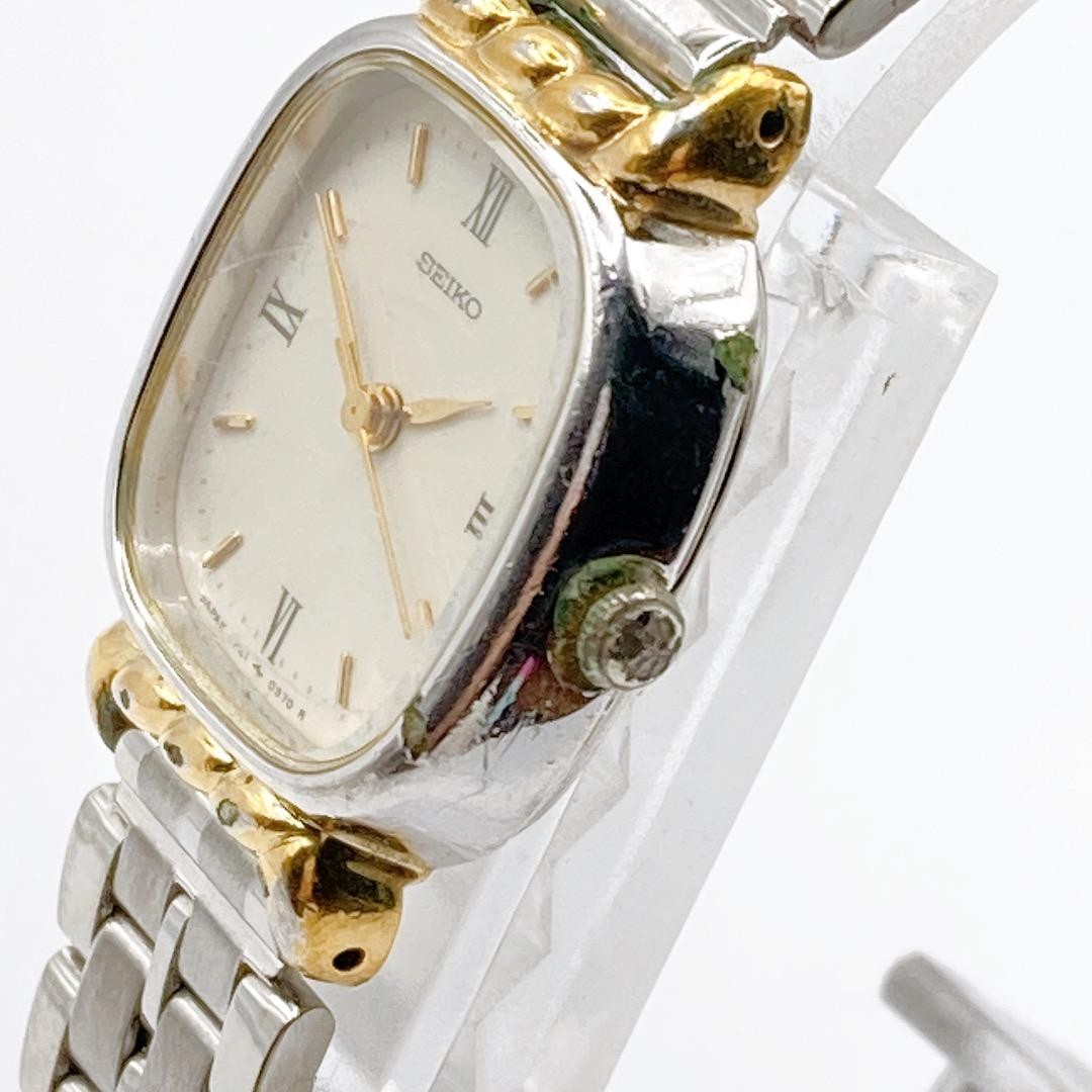 SEIKO Women’s Quartz Watch, Roman Numerals, Two-Tone, Model 289