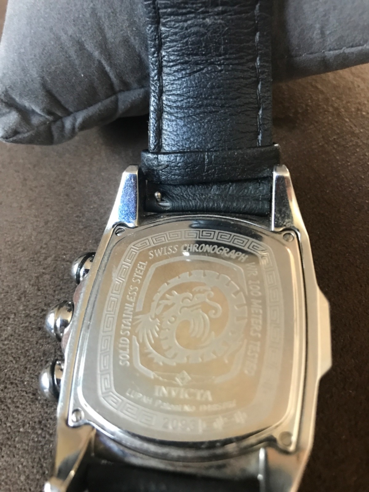 Invicta Men’s Lupah Dragon Chronograph Watch 2093 Swiss mfg