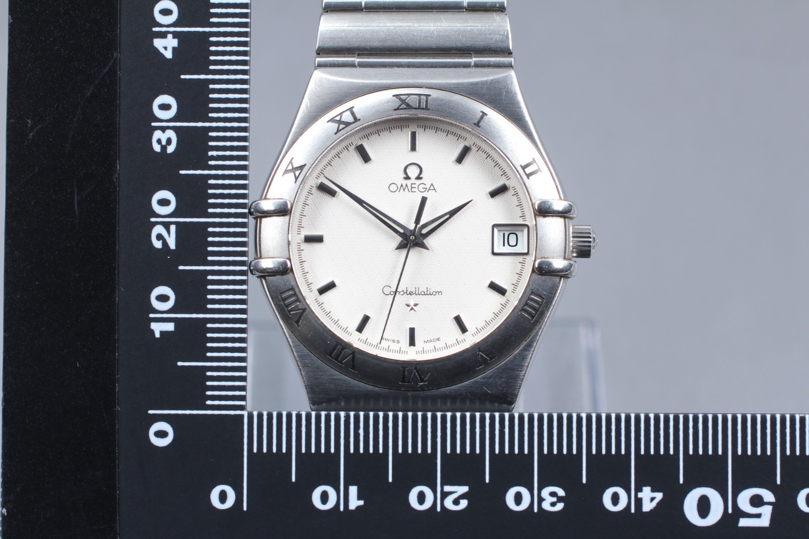 OMEGA Constellation 1512.30 [N Mint] 34mm White Dial Roman Men’s Qz Watch U915
