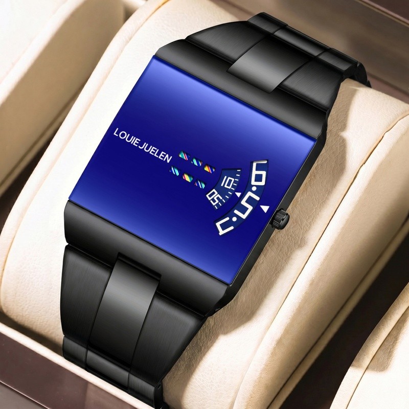 New 2026 Men square Watch Trendy Design Luxury Wristwatch fashion Business Gift