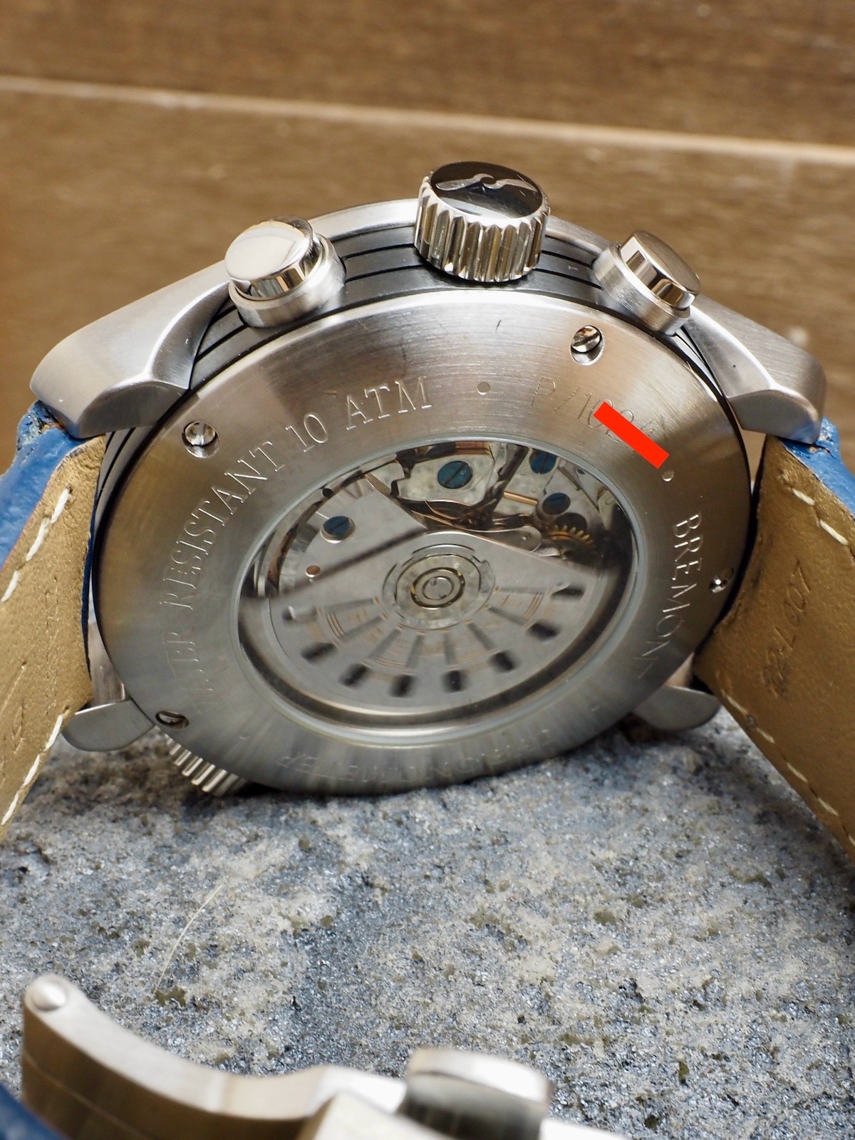 Bremont Pilot Chronograph Blue ALT1-P2 95% LNIB Best Color Dial Discontinued
