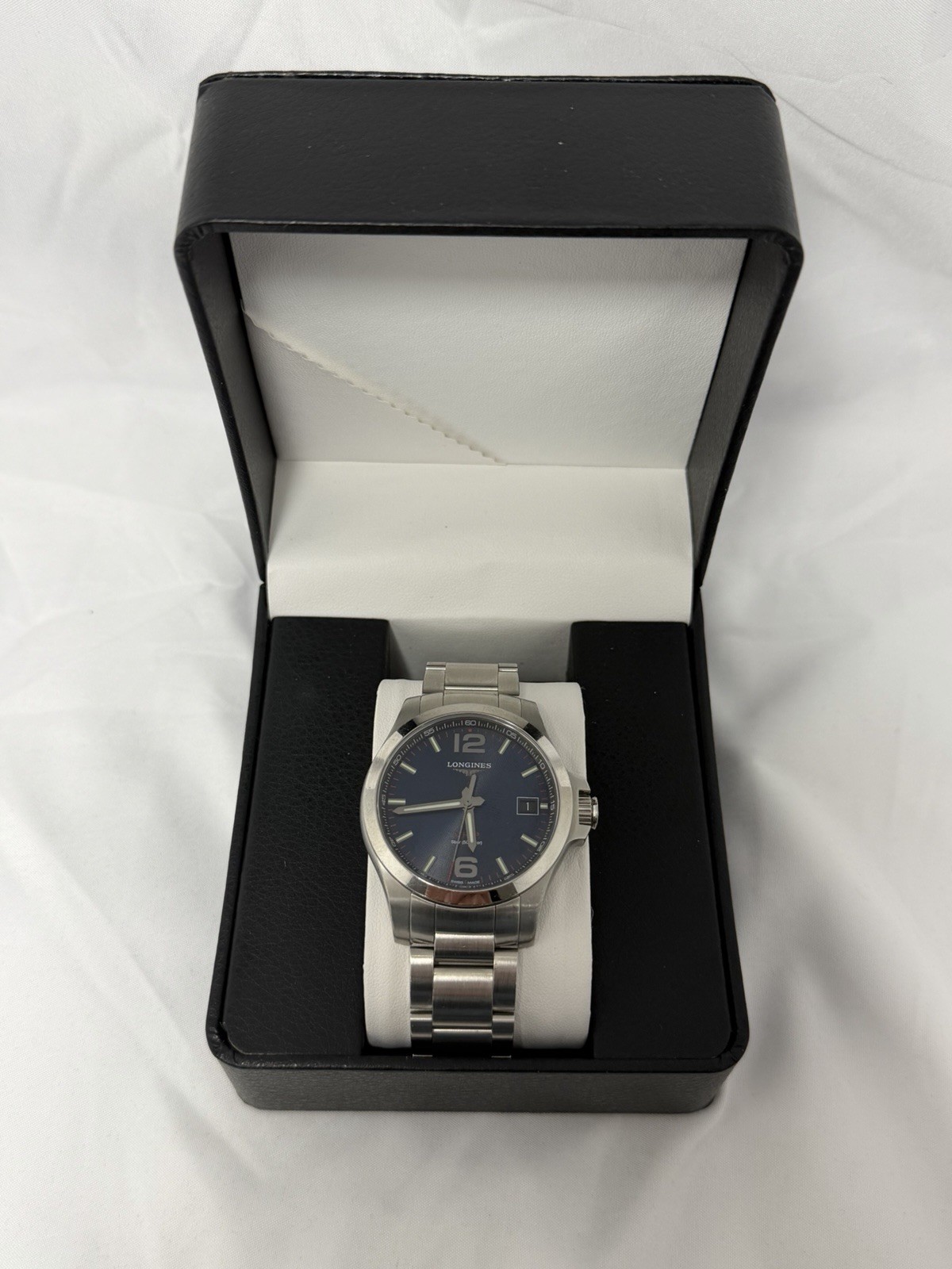 Longines Conquest V.H.P. Blue Men’s Watch – L3.716.4