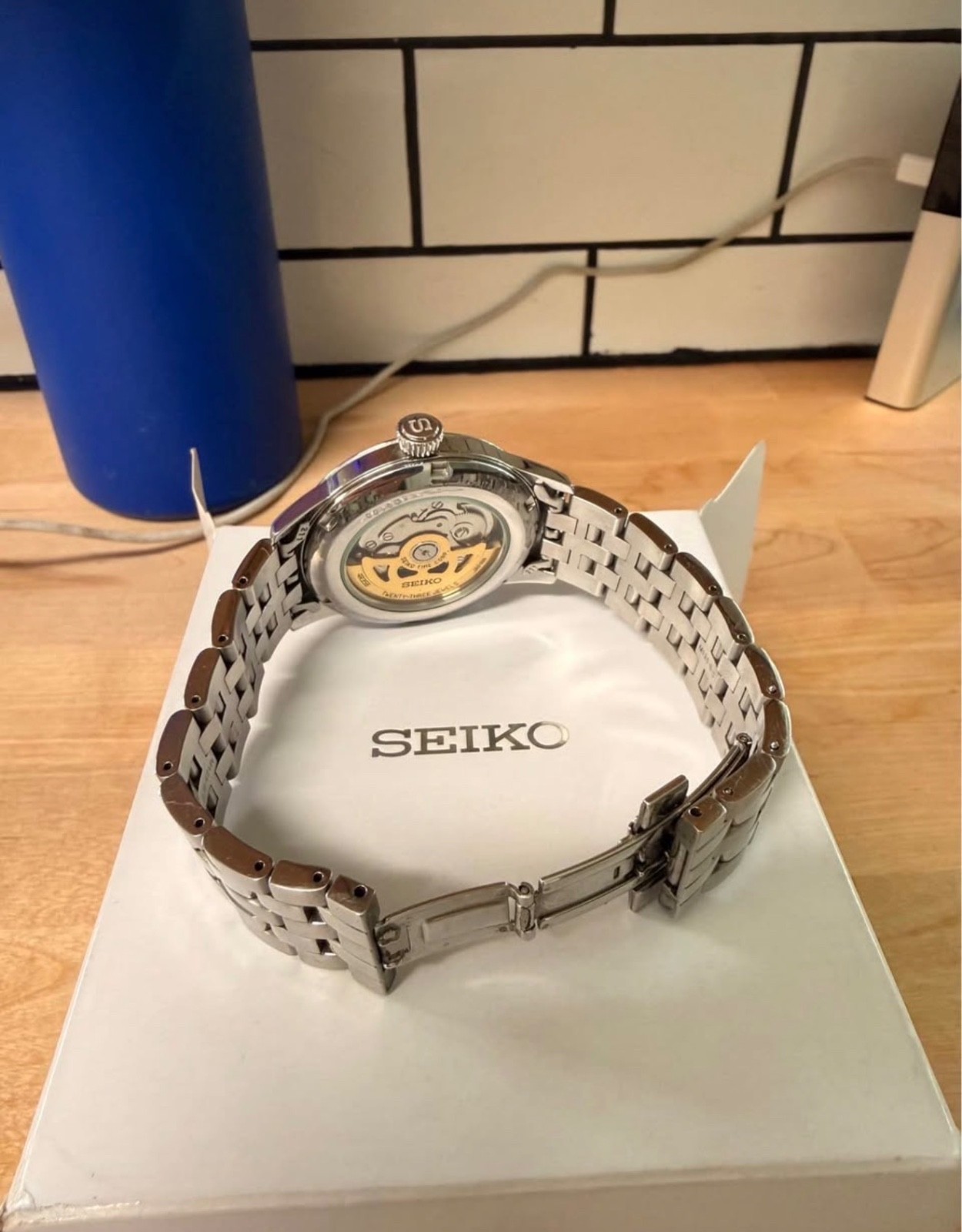 Seiko Presage Blue Men’s Watch – SARY123