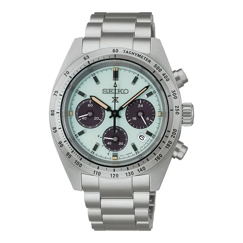 SEIKO Prospex Speedtimer SSC965 Chronograph Watch Opal Green Dial
