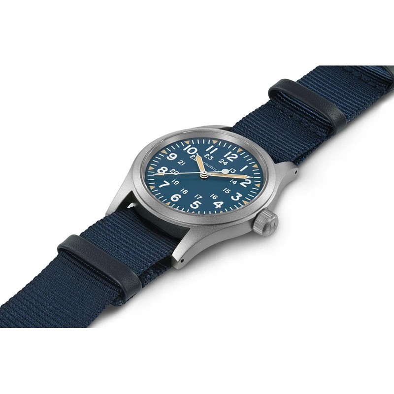 Hamilton Khaki Field Mechanical 38mm Blue Dial Men’s Watch H69439940