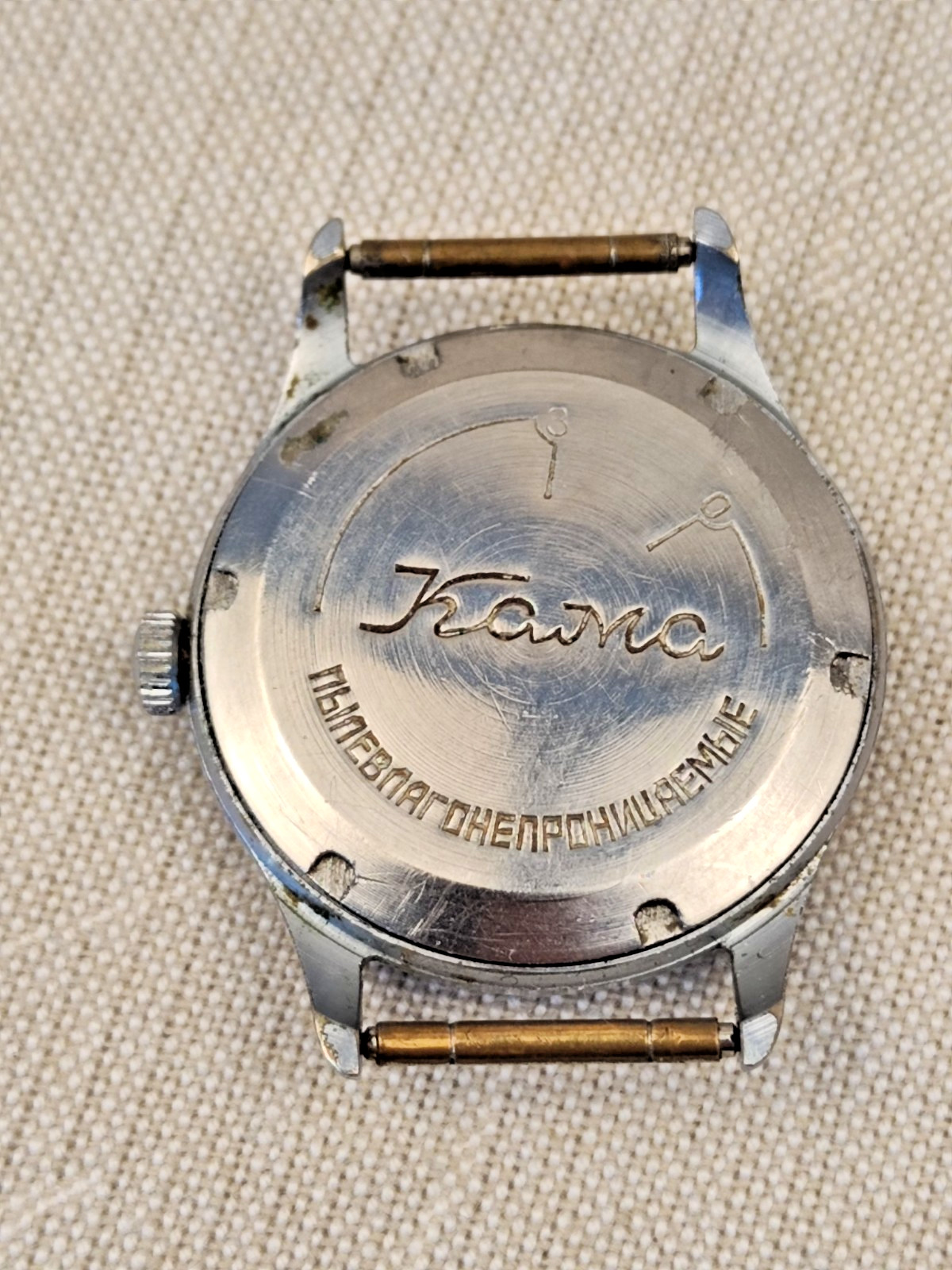 1958 vintage men’s mechanical wristwatch “Vostok-Kama” 2602