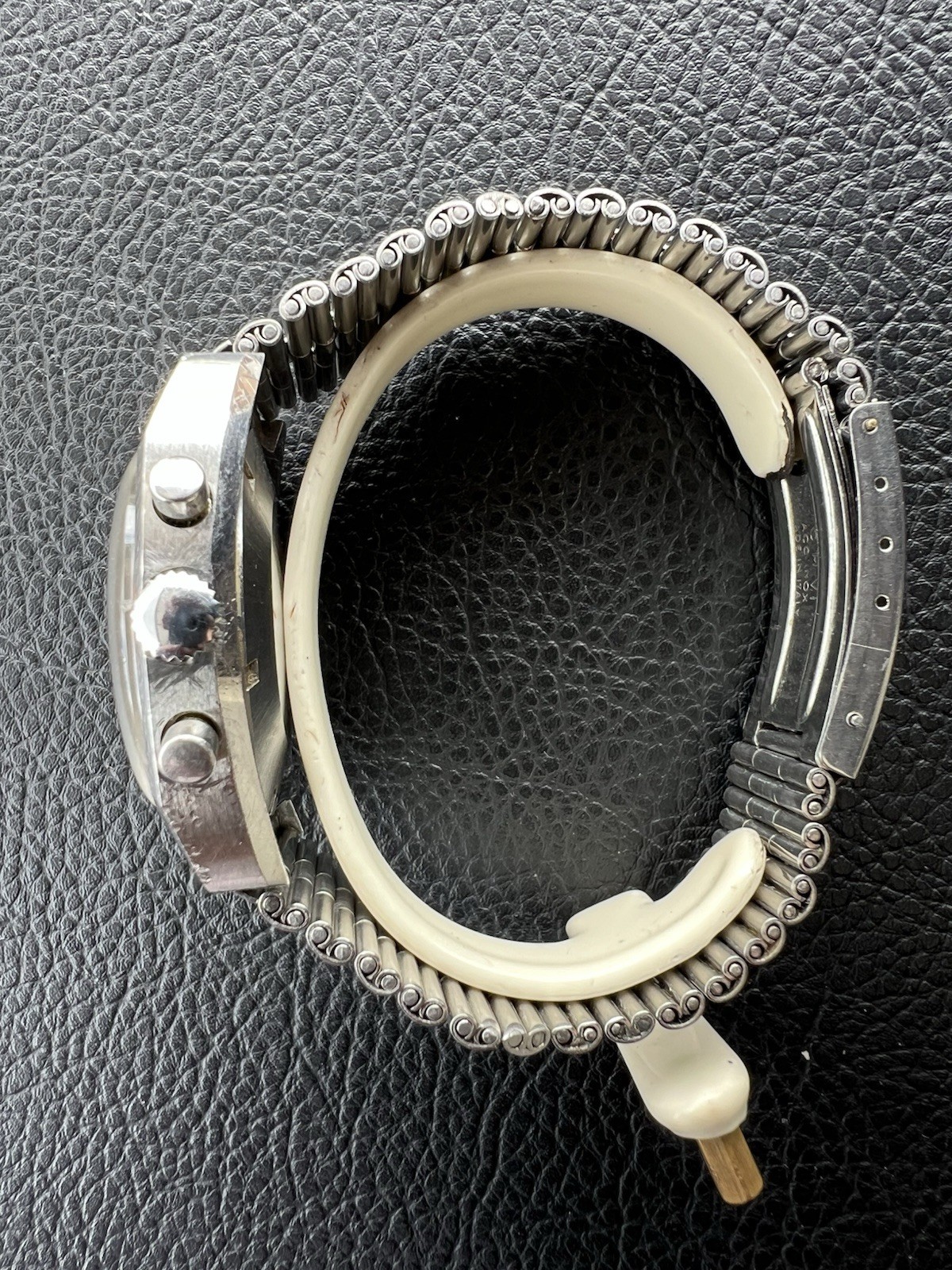 Lemania 9651 Vintage BENYTONE Cal. 863 Chronograph Original Bracelet