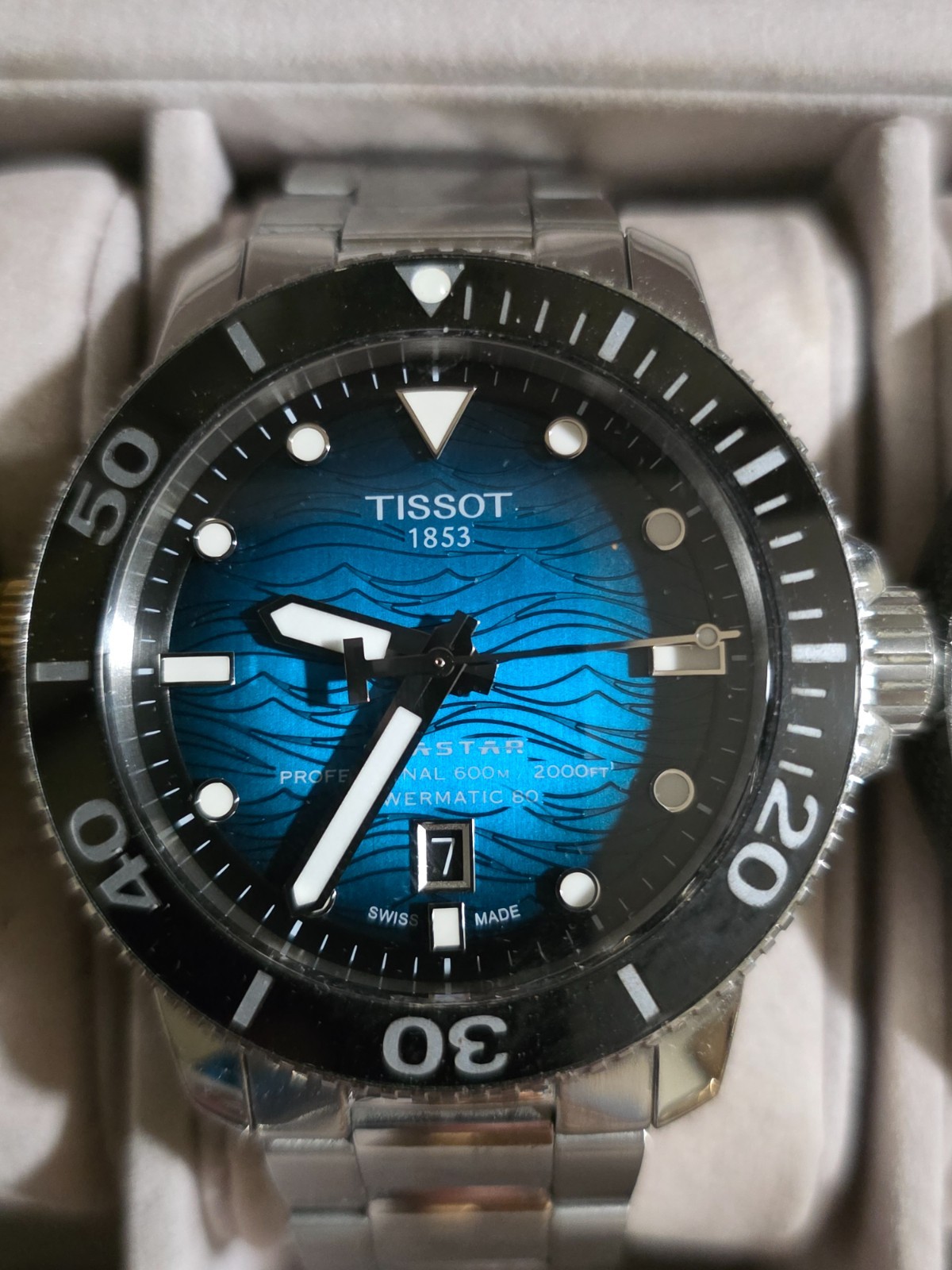 Tissot Seastar 2000 Professional Powermatic 80 46 MM Watch T120.607.11.041.00