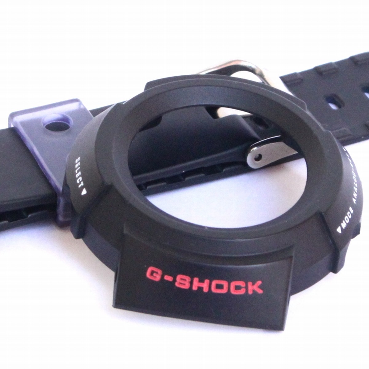 (99999-11)G-SHOCK Bezel Band Custom Overseas Specification Red Logo AW-500-1E2V