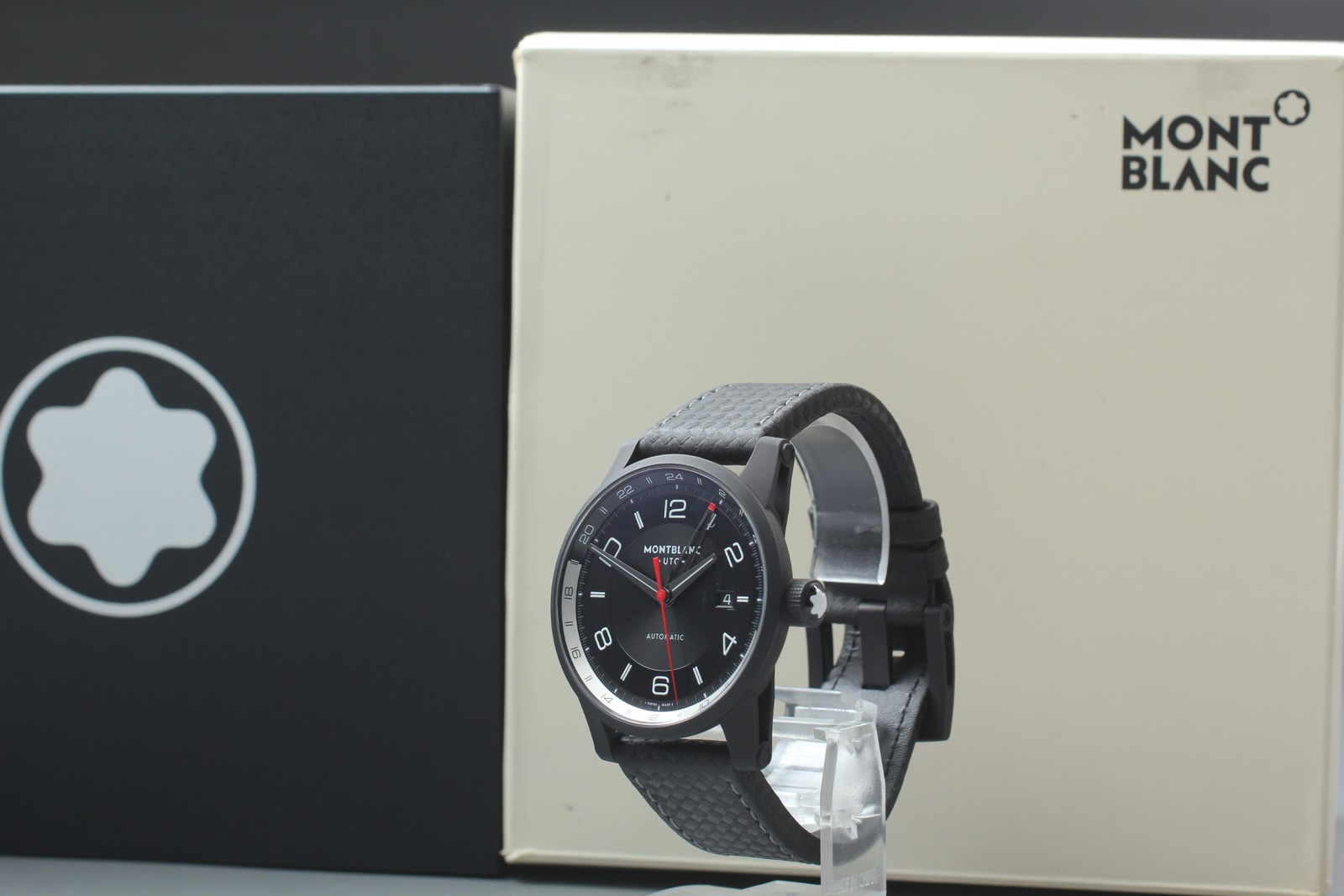 [ w/Box ] Montblanc TimeWalker Urban Speed UTC 113876 Automatic Swiss Mens Watch