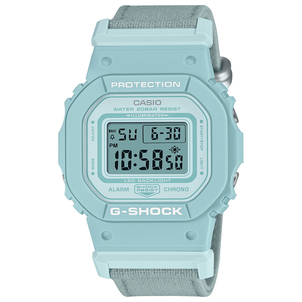 CASIO G-SHOCK GMD-S5600CT-3JF Blue FOOD TEXTILE Women’s Watch New in Box