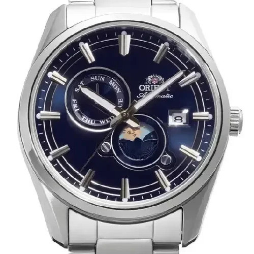 Orient Stretto RA-AK0315L Sun & Moon Automatic 41.5mm New Full Set Men’s Watch