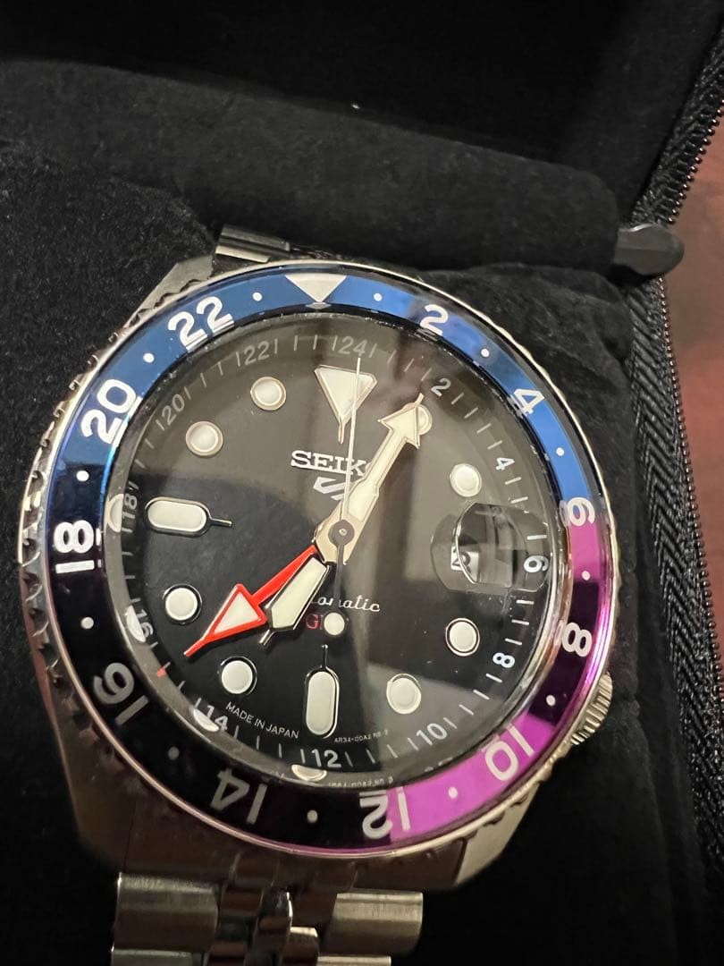Seiko 5 Sports Automatic Mechanical Watch for Men Five Sports SKX GMT SBSC021
