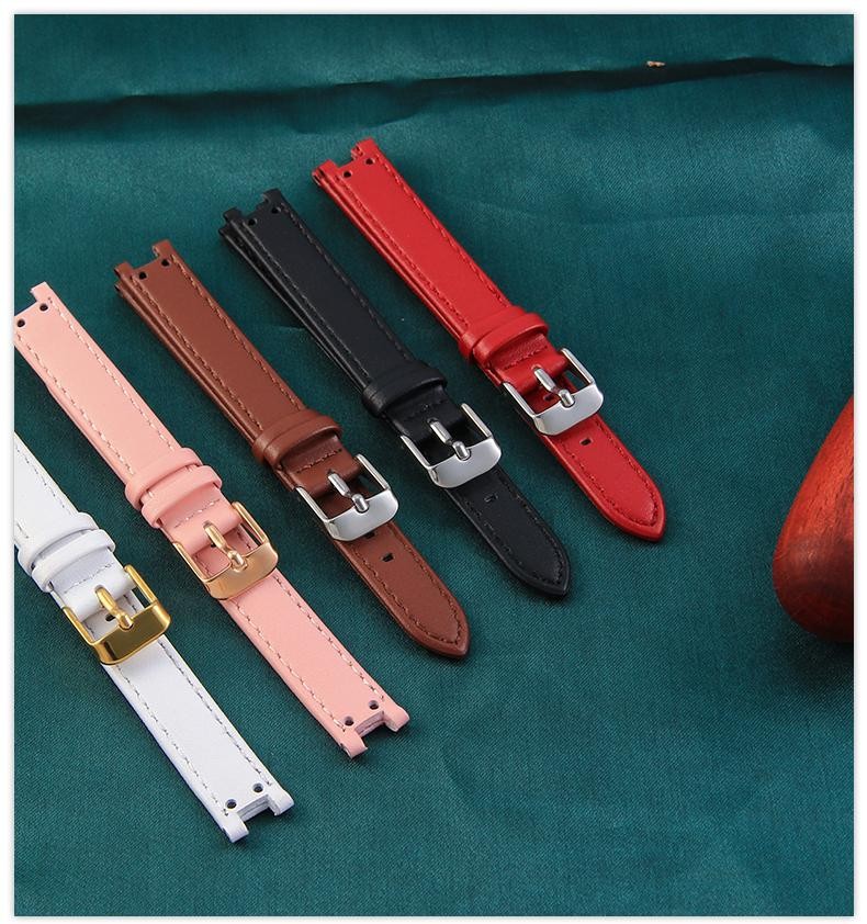 for Anne Klein Quality Genuine Leather Watch Band Straps Women Ak2618 2157 2156