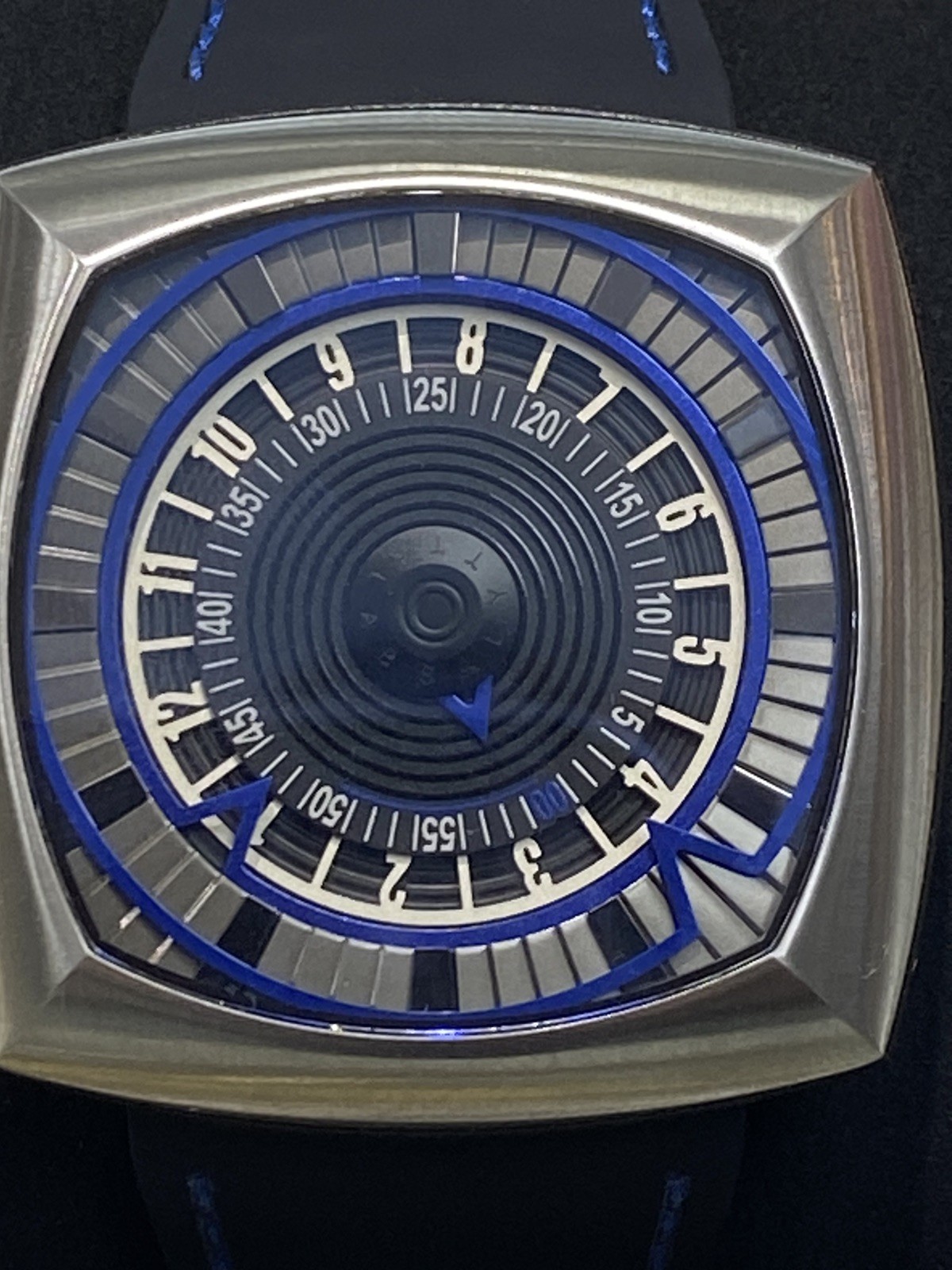 Lytt Labs Inception V1.0 Gunmetal Tone and Blue Dial Automatic Men’s Watch