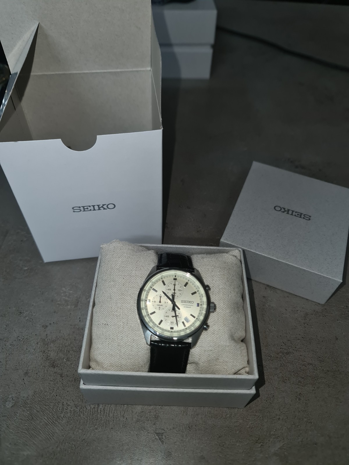 Seiko Men’s Chronograph Quartz SSB383P