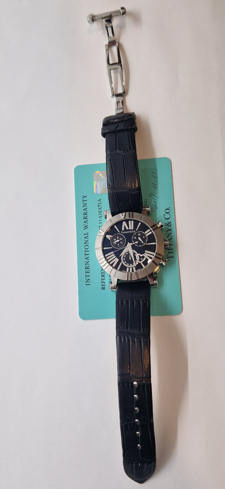 Tiffany & Co. Chronograph Chronometer Quartz Watch