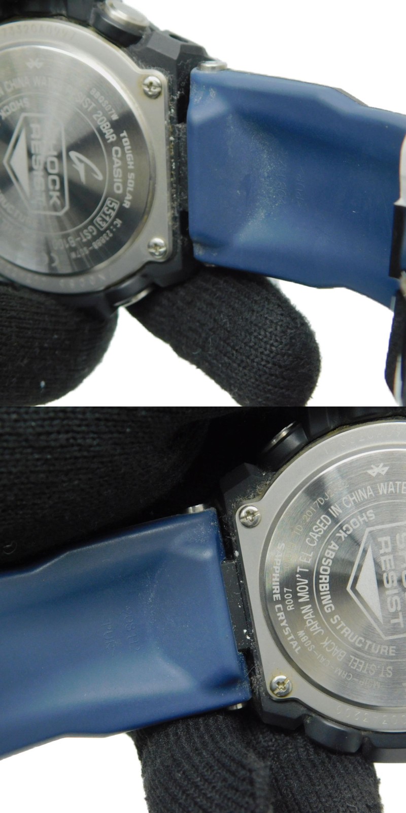 With Box CASIO G SHOCK G Shock G STEEL GST B100XA 1AJF Tough Solar Analog Resin