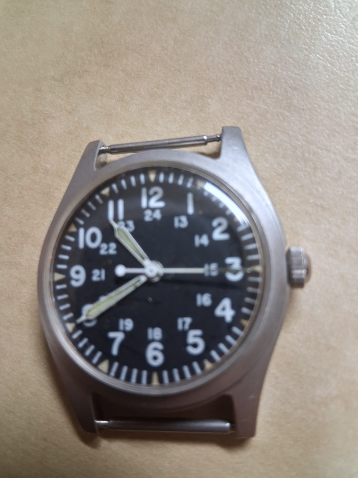 Hamilton Military (NON-Hacking) watch Mil-W-46374B Aug 1981 ( serviced 2023 )