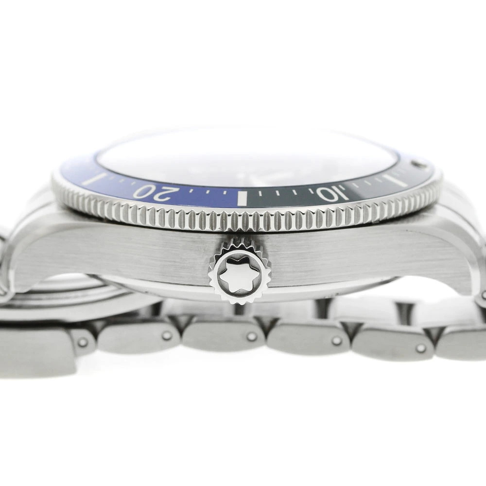 Montblanc 1858 Iced Sea 129369 Automatic 42mm Box Papers Blue Men’s Watch
