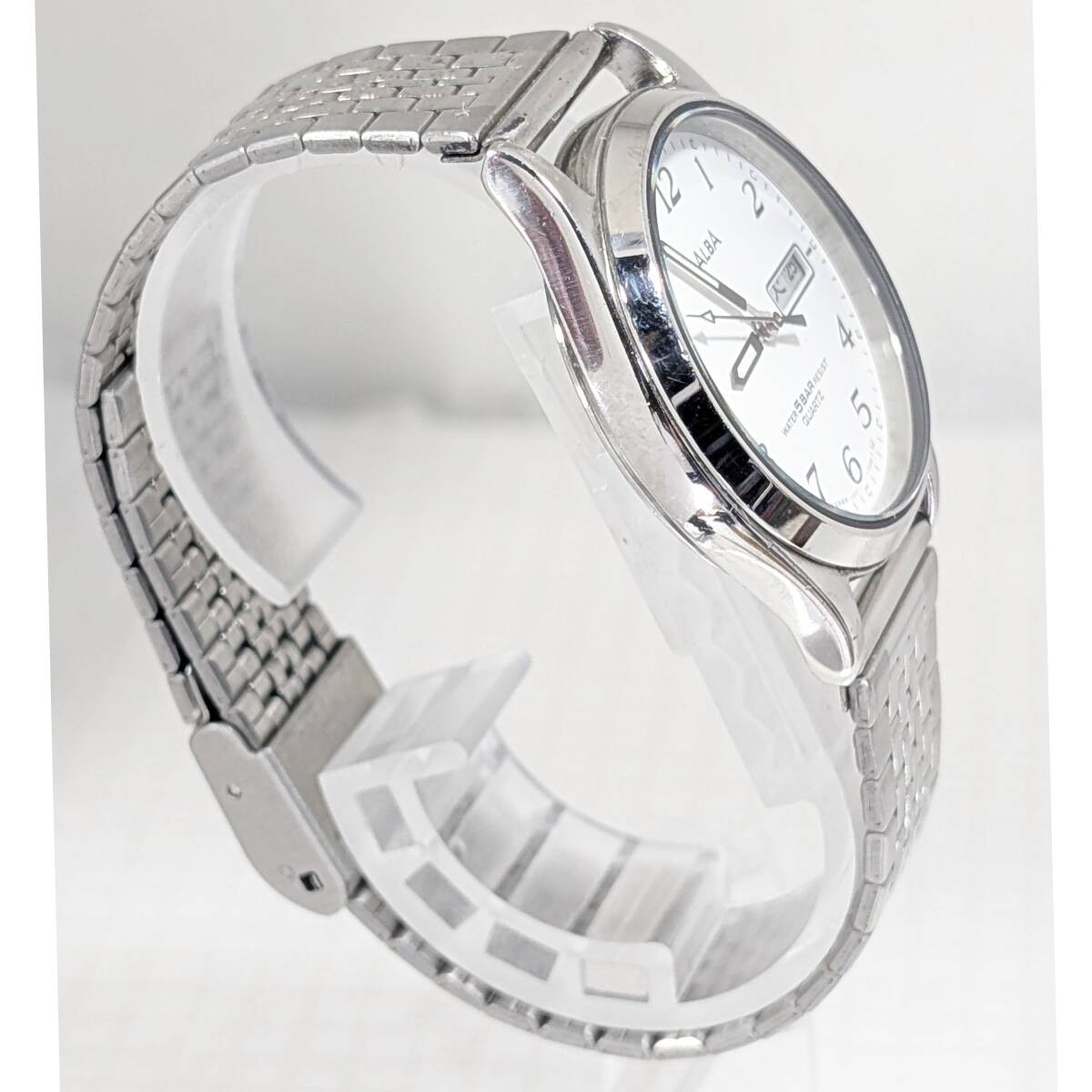 Seiko ALBA men’s battery and strap replaced working F 96