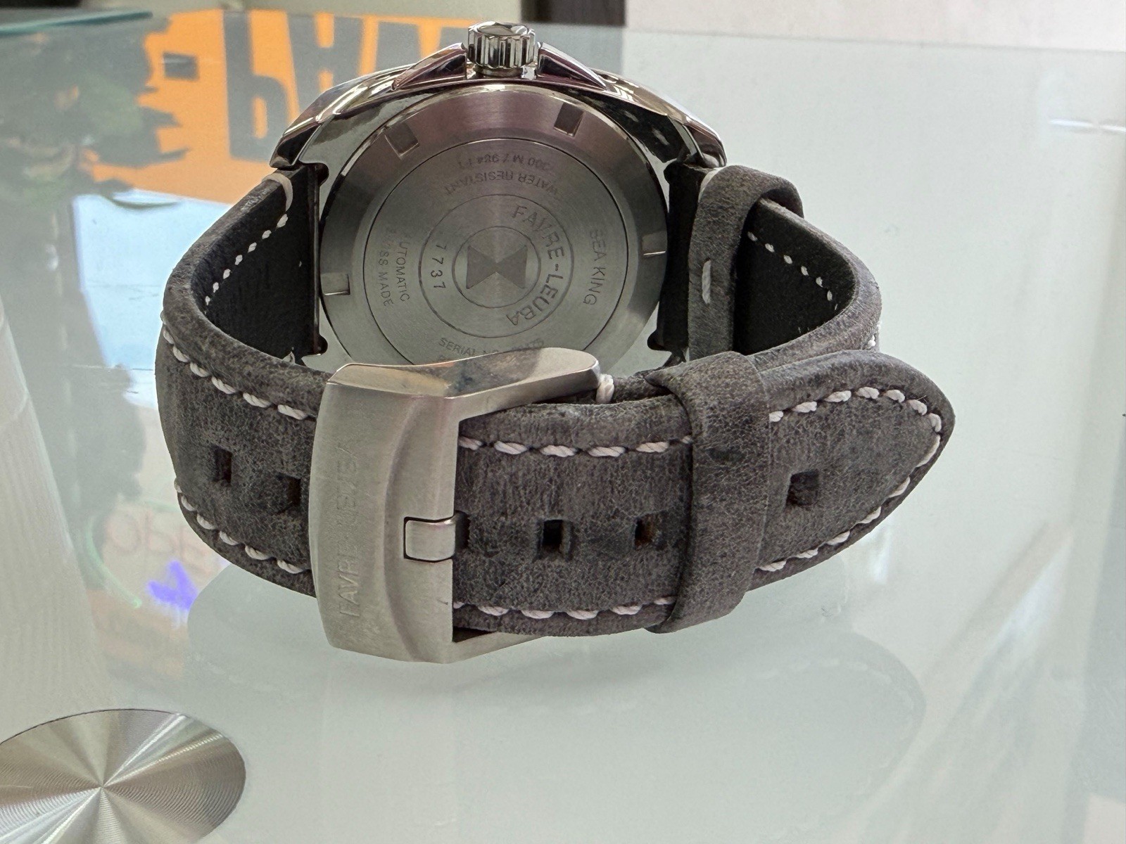 Favre-Leuba Raider Sea King 41mm Automatic Swiss Diver 300M Watch