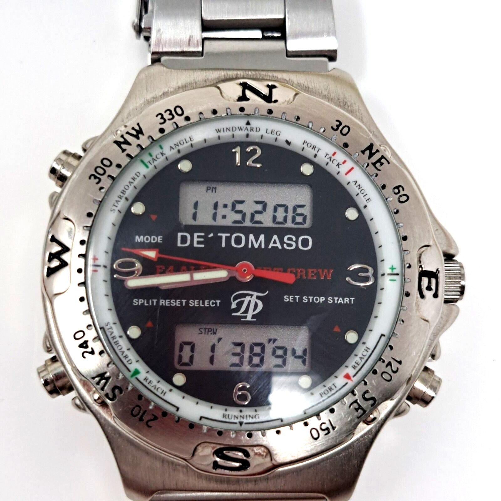 DE ‘TOMASO F4 ALPHA JET CREW Watch Chronograph Pilot Aviation Special Edition