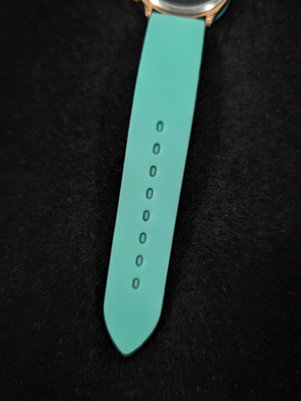 Geneva Womens Green Silicone Rubber Band Watch Round 38mm Jelly