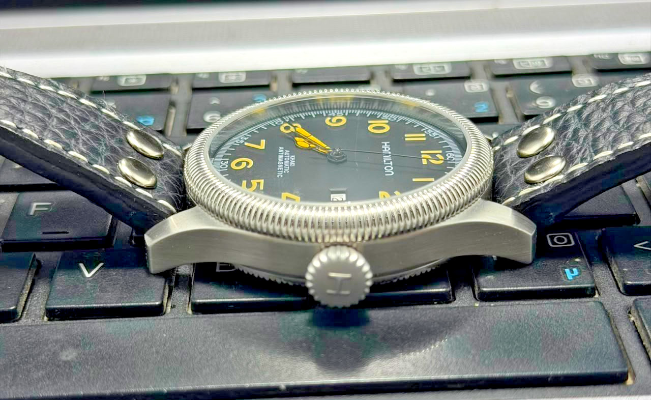 Hamilton Khaki Payoneer Black Dail Automatic Man’s Watch