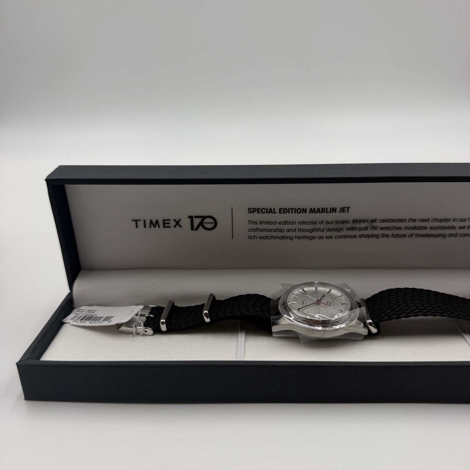 Timex Marlin Jet 170th Anniversary 38mm Fabric Strap Watch 24/170
